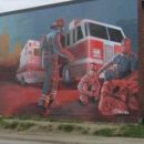 Nick Scrimenti - Fire Fighters Union Mural